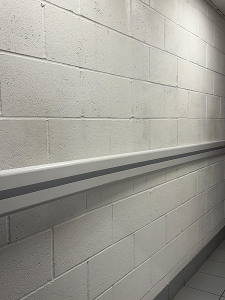 Pair of Corridor Wall Bump Rails